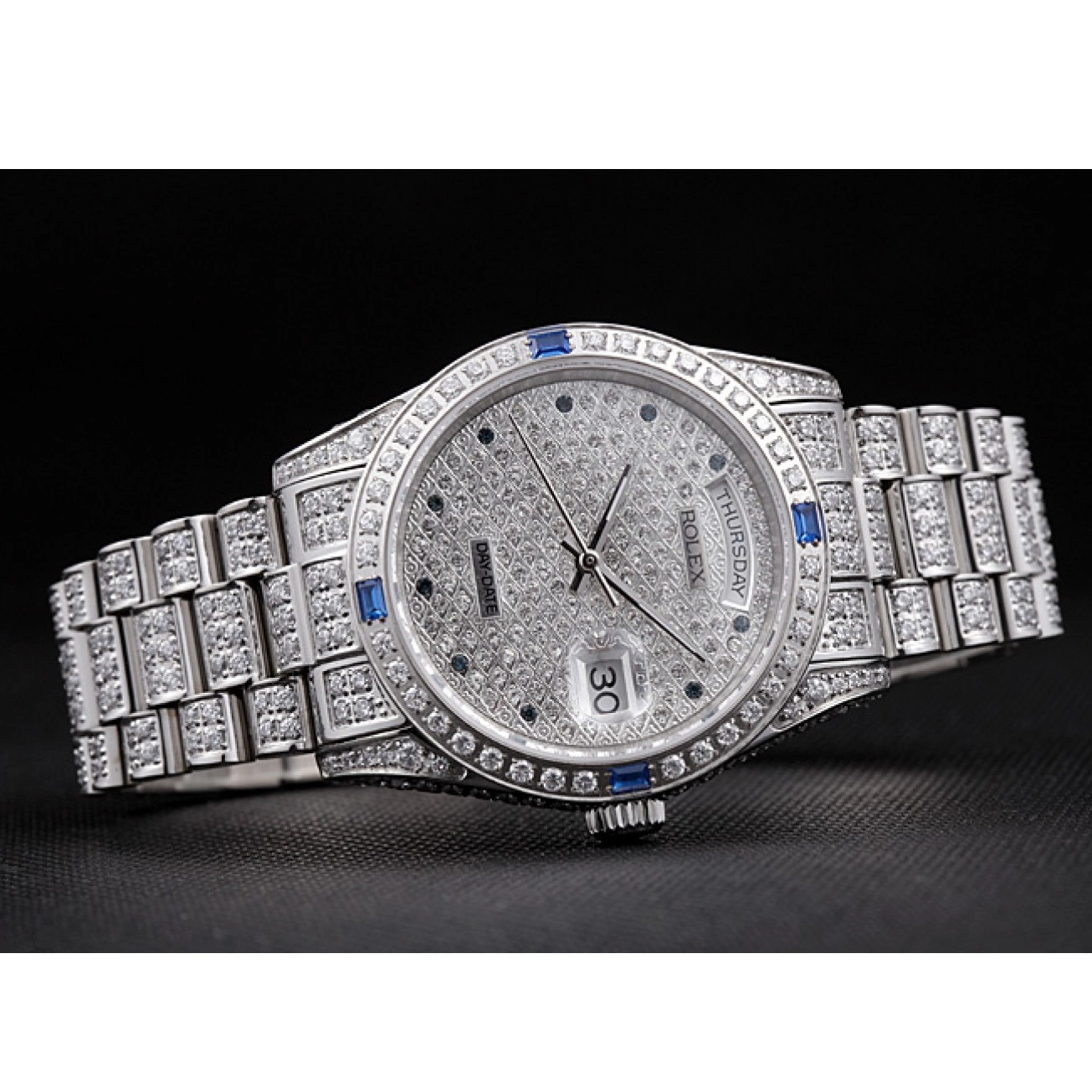 Best AAA Replica Sites Diamonds-srl183 621613 Swiss Rolex Day-Date 0517